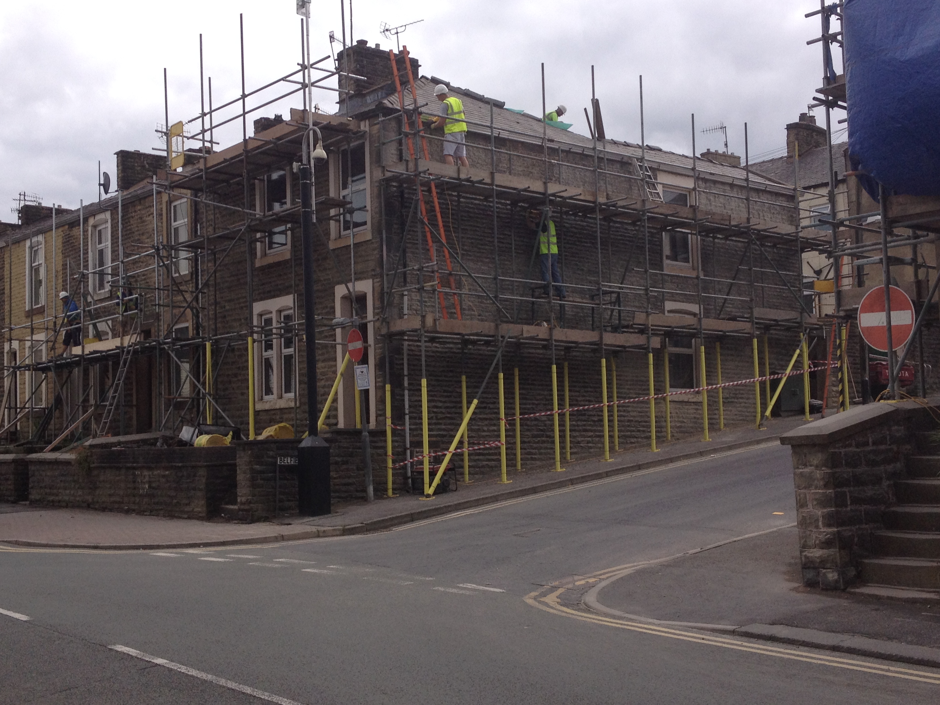 Repointingunder way by TPSPointing