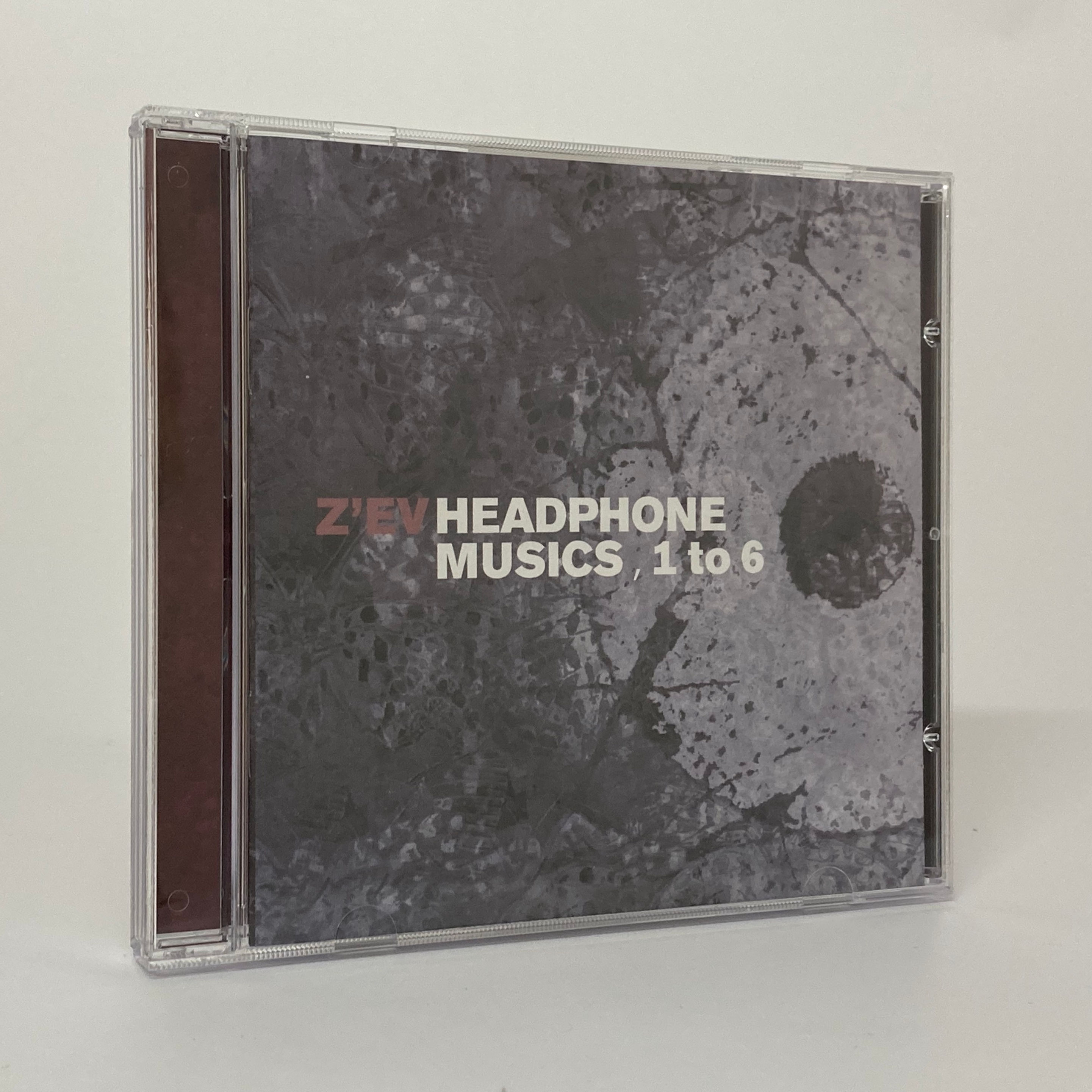 Z'EV ‎– Headphone Musics 1 To 6 (CD)