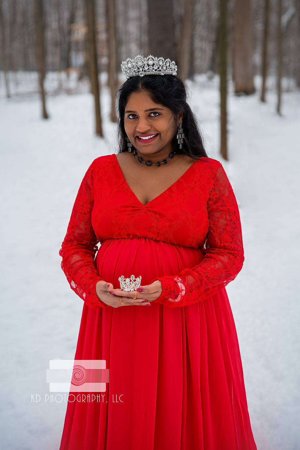 Winter Wonderland Maternity Session