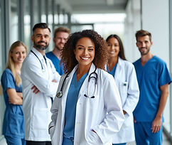 Ampla rede de médicos, clínicas e hospitais