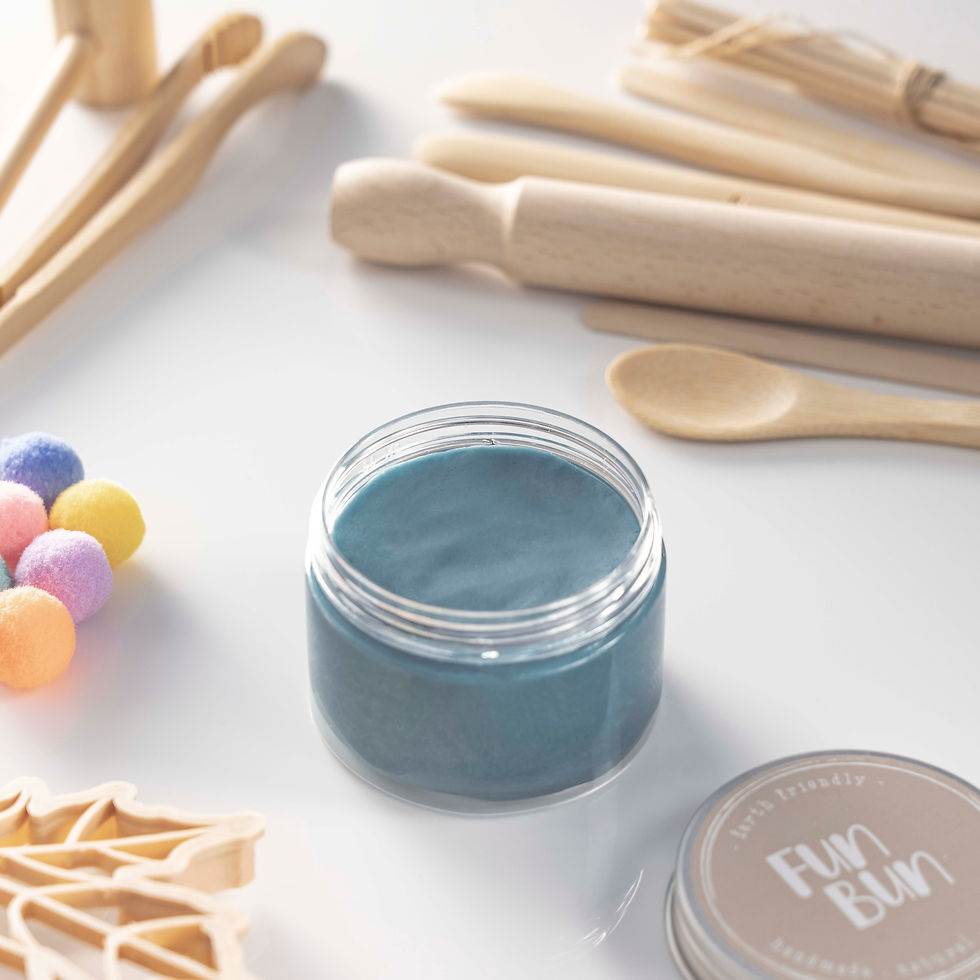 Thumbnail: navy blue playdough
