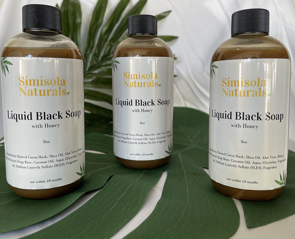 Thumbnail: Liquid Black Soap (8oz)