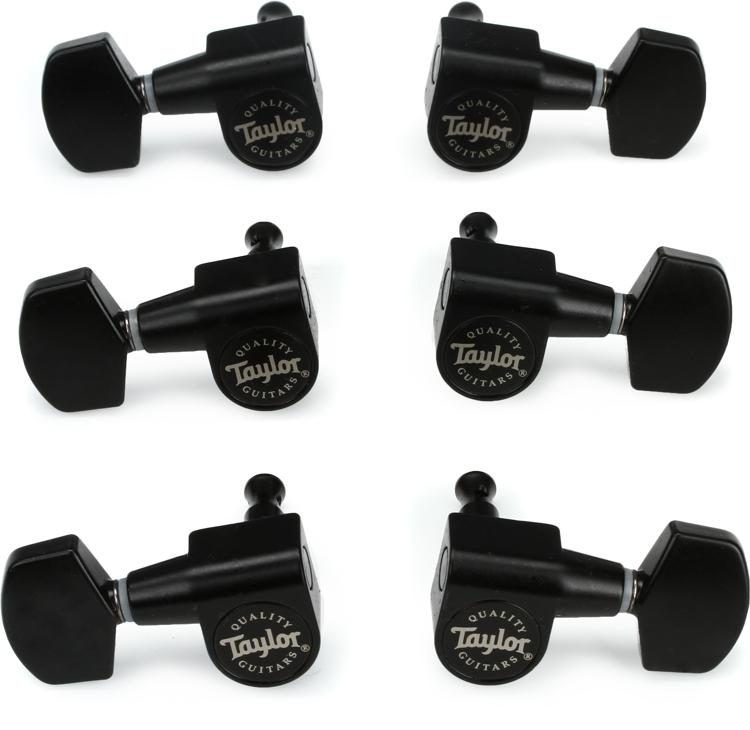 6-string Guitar Tuners 1:18 Ratio - Satin Black : Taylor