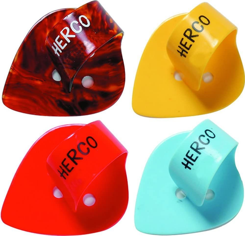 Flat Thumbpicks, Extra Heavy : Herco