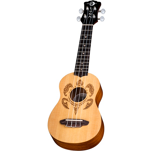 Thumbnail: UKE-HONU-SPR Honu Turtle Spruce Soprano Ukulele : Luna
