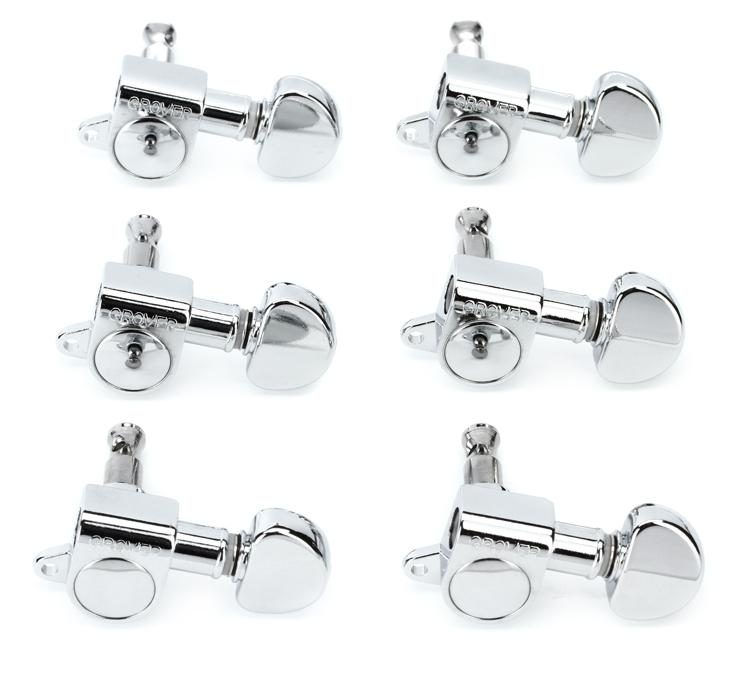 205C6 Mini Rotomatics 6-In-Line Guitar Tuning Keys : Grover