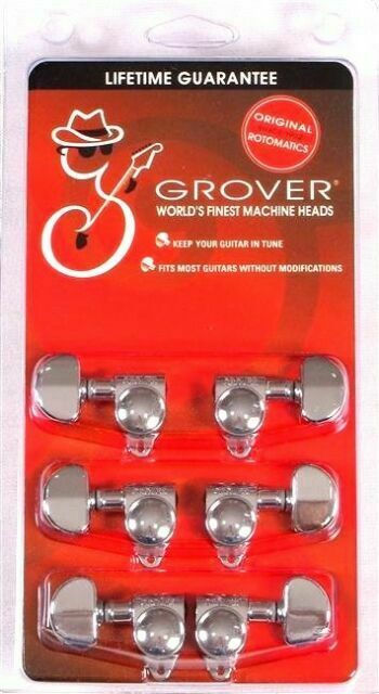 102C Original Rotomatics Tuning Machines Set - Chrome : Grover