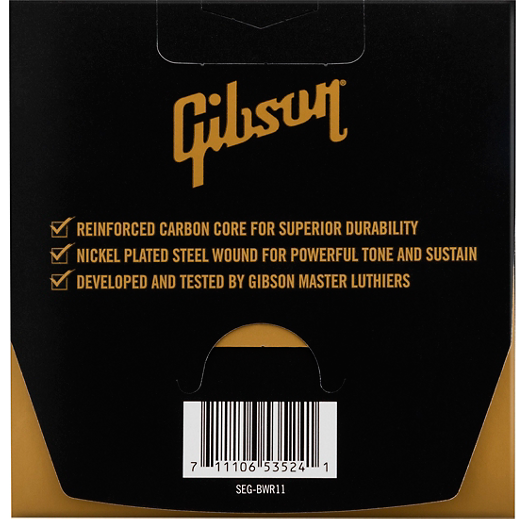 SEG-BWR11 Brite Wire 'Reinforced' - Medium : Gibson