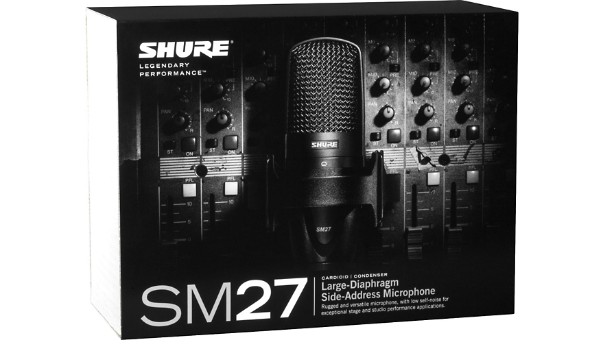 Thumbnail: SM27 Professional Large Diaphragm Condenser Microphone : Shure