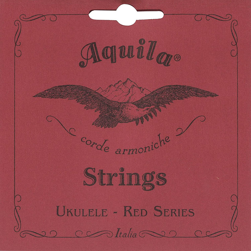 13U Tenor - Red wound C and plain G Set : Aquila