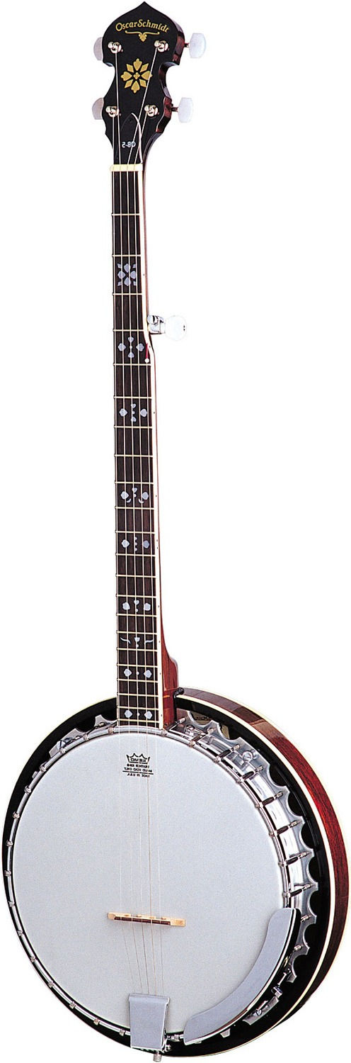 OB5 5 String Banjo Mahogany - Oscar Schmidt