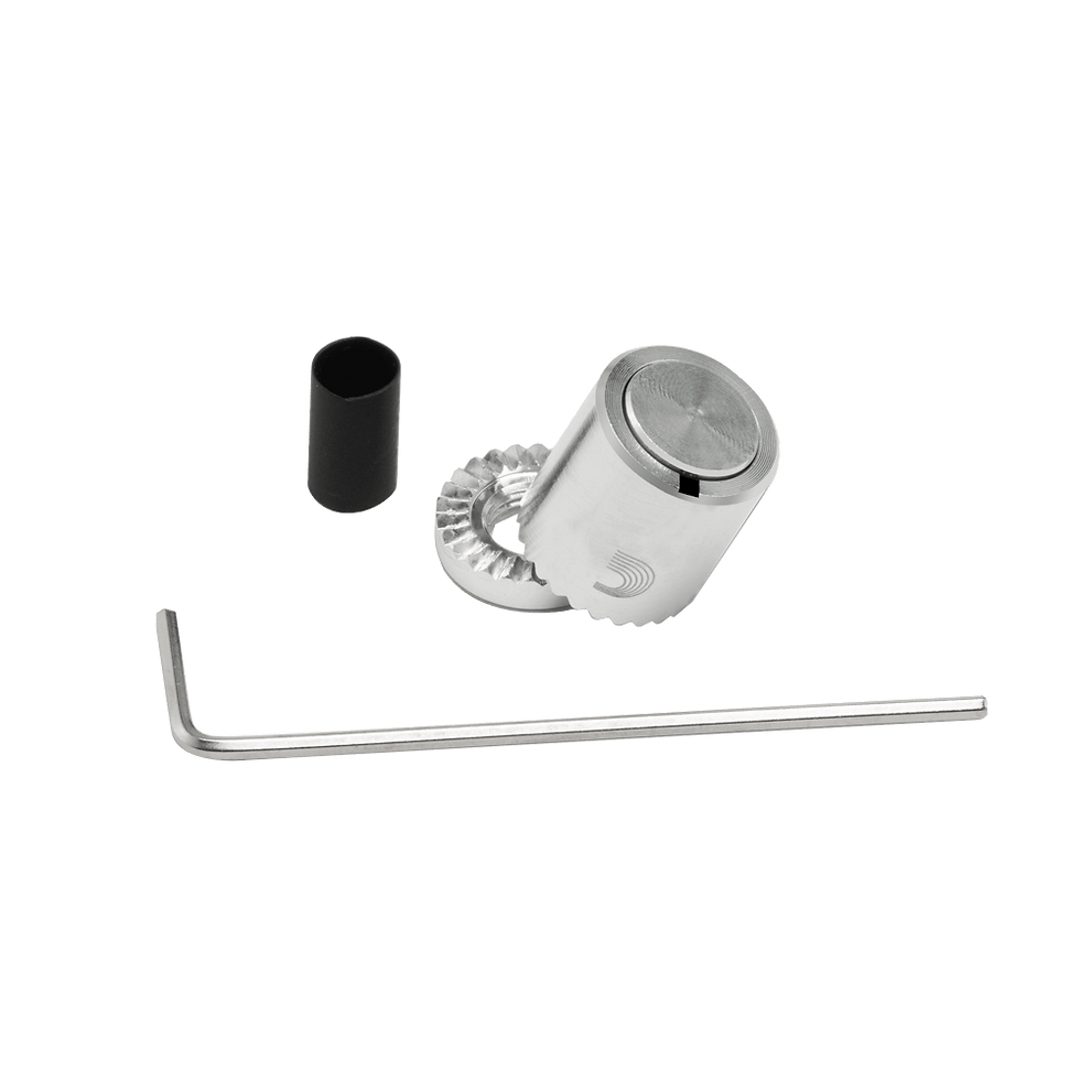 LokNob Small Silver Metal Knob : D'addario