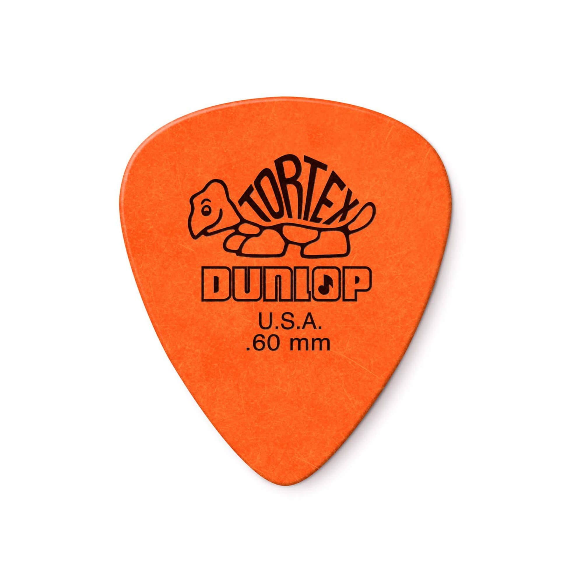 Orange Tortex Pick .60mm : Dunlop