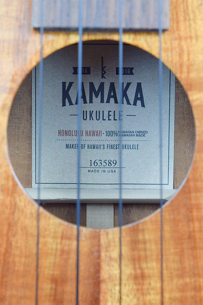 Thumbnail: HF-3-100TH 100th Anniversary Hawaiian Koa Tenor Ukulele : Kamaka