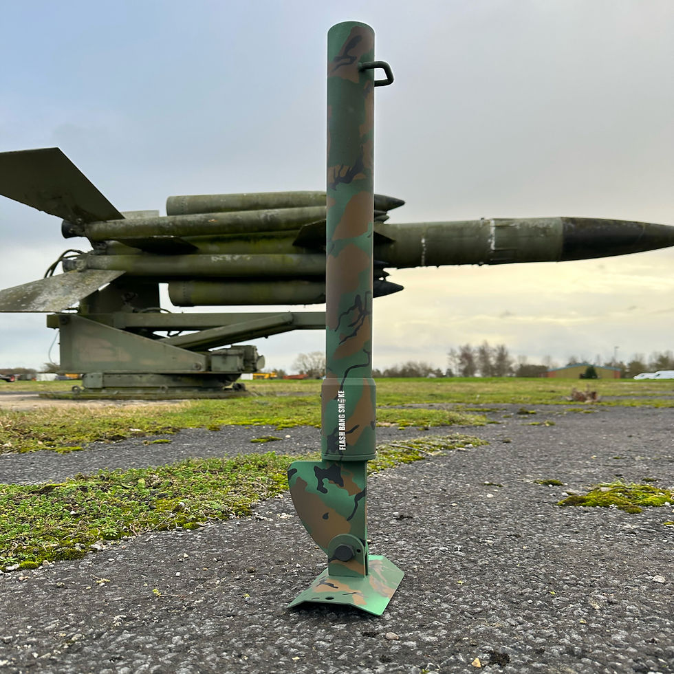 Cerakote Woodland Style 2″ Mortar (Pyrotechnic Launcher)