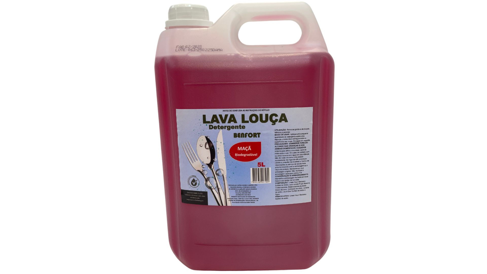 DETERGENTE LAVA LOUÇA MAÇA