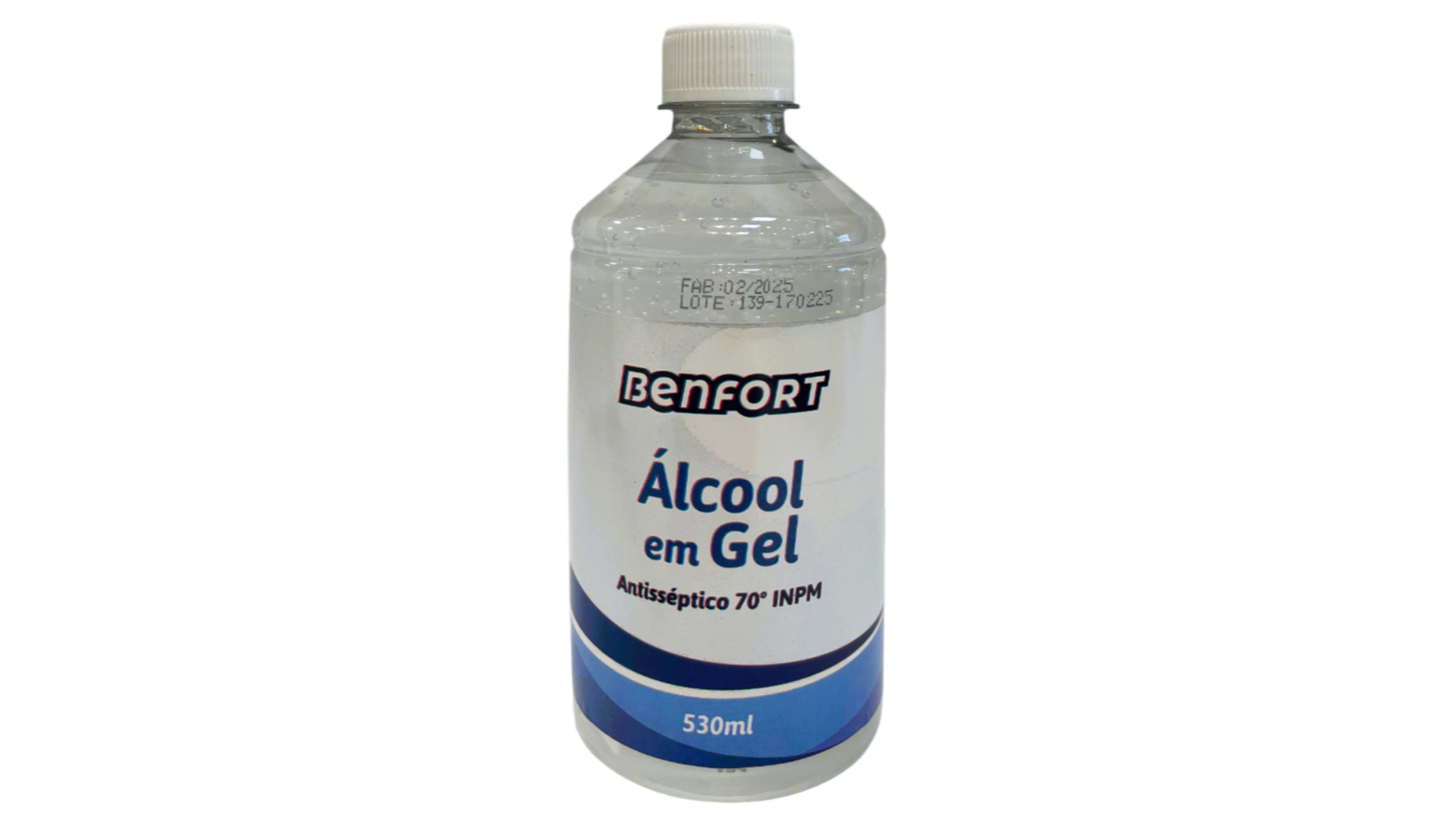 ÁLCOOL EM GEL ANTISSÉPTICO 70º