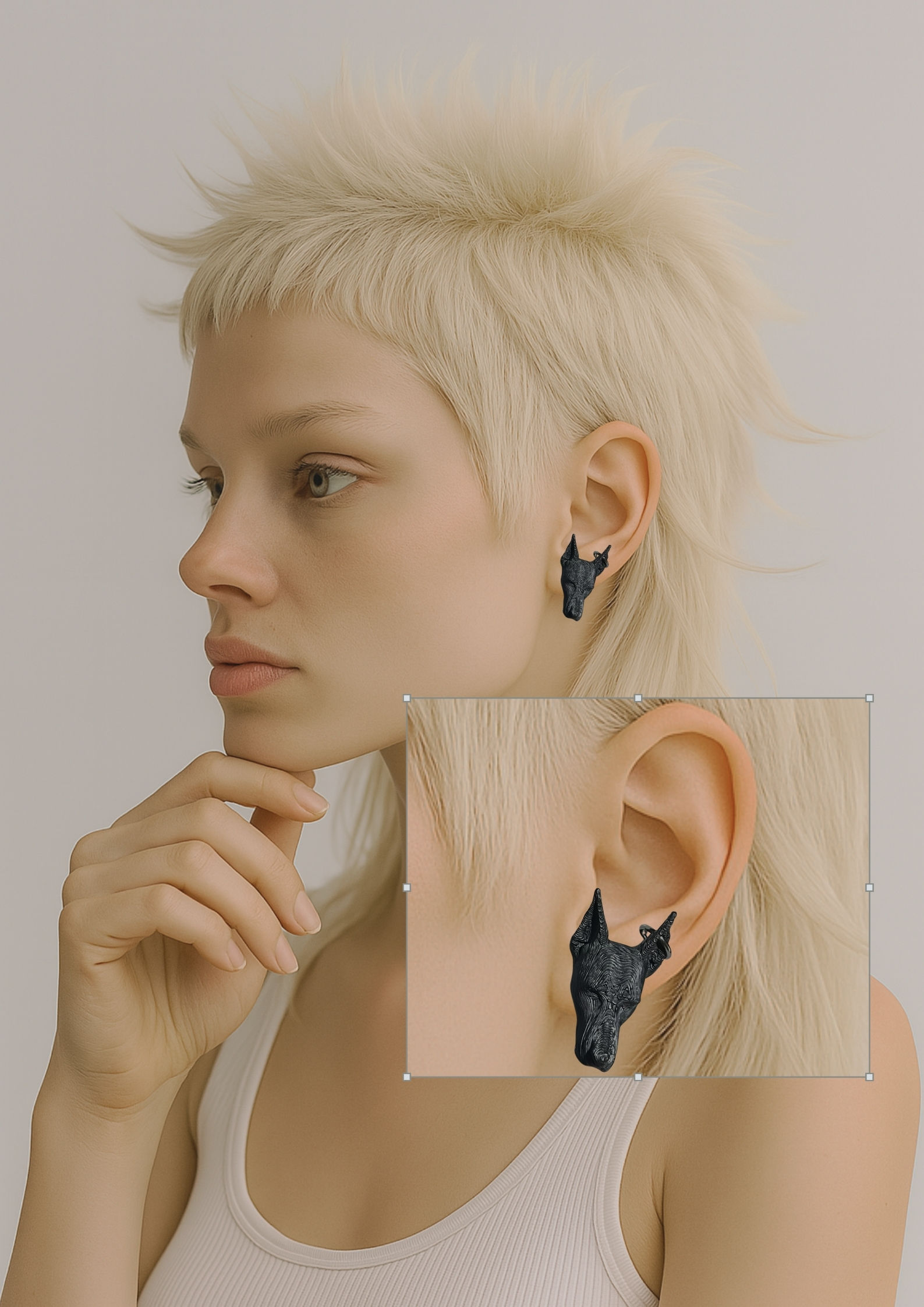 Dog Pierced Earrings