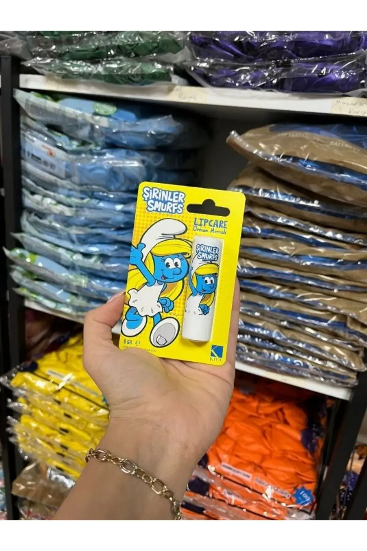 Şirinler Orman Meyveli Dudak Koruyucu