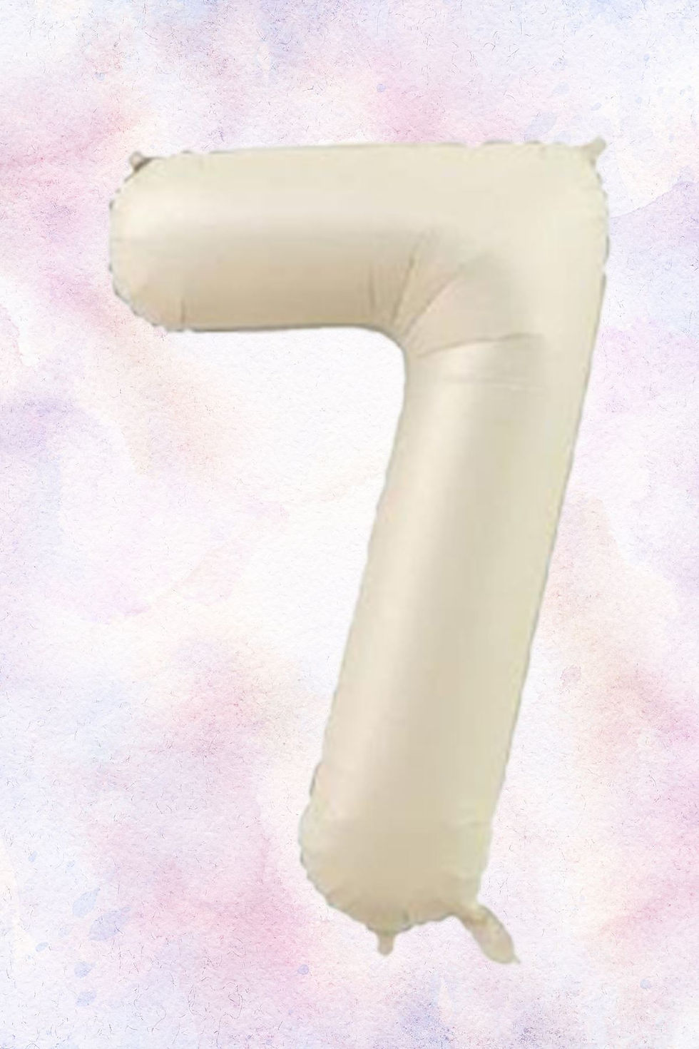 Küçük resim: 34" (76 Cm) Krem Rakam Folyo Balon