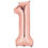 Thumbnail: 34" (76 Cm) Rose Gold Rakam Folyo Balon