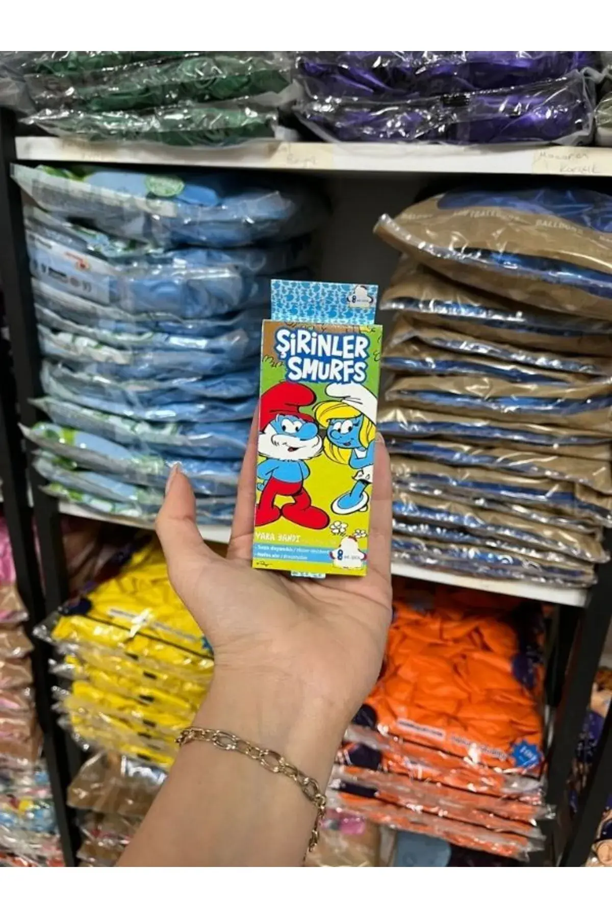 Şirinler Yara Bandı 10Ad.