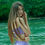 Thumbnail: Violet satin shorts