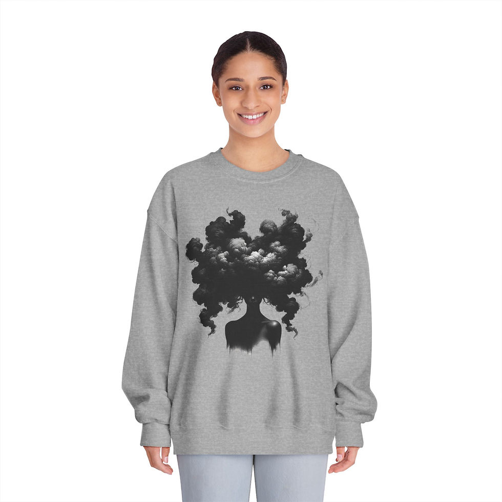Thumbnail: Unisex DryBlend® Crewneck Sweatshirt