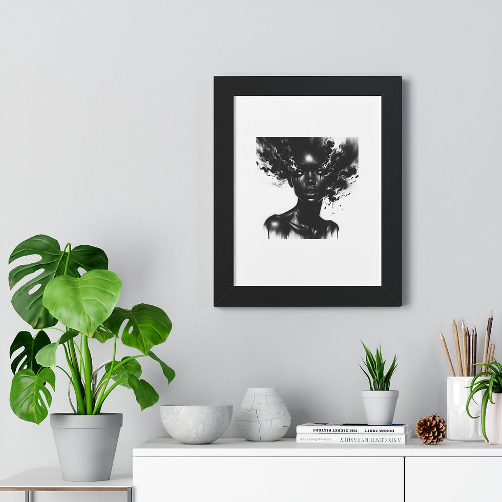 Thumbnail: Dark Muse Chronicles Book Art 3 Framed Vertical Poster