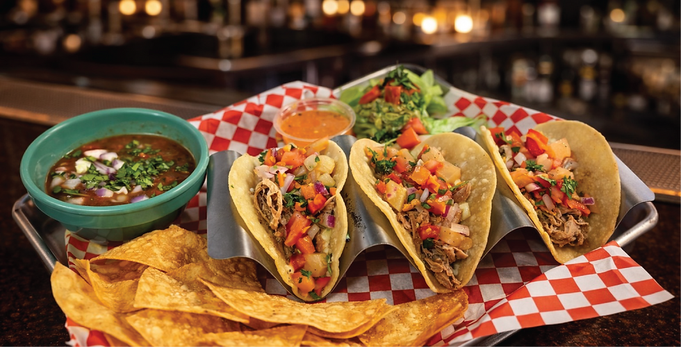 Tacos at Jack Ruby's Saloon & Grill