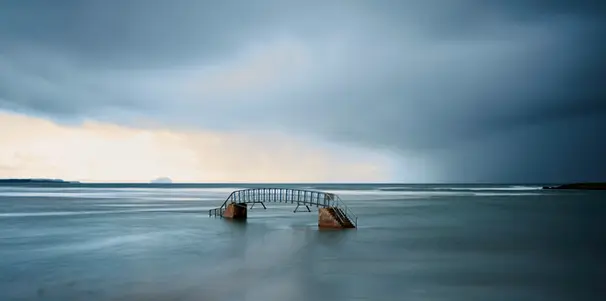 The Bridge to Nowhere Bellhaven, Dunbar, Scotland