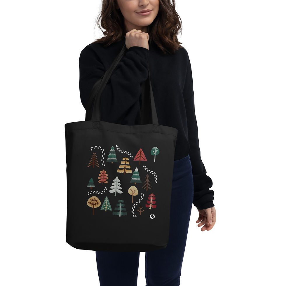 Miniature : Holiday Tree Eco Tote Bag