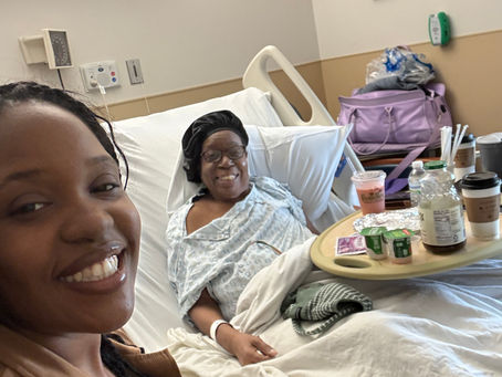 Angela Lanell and Mother.