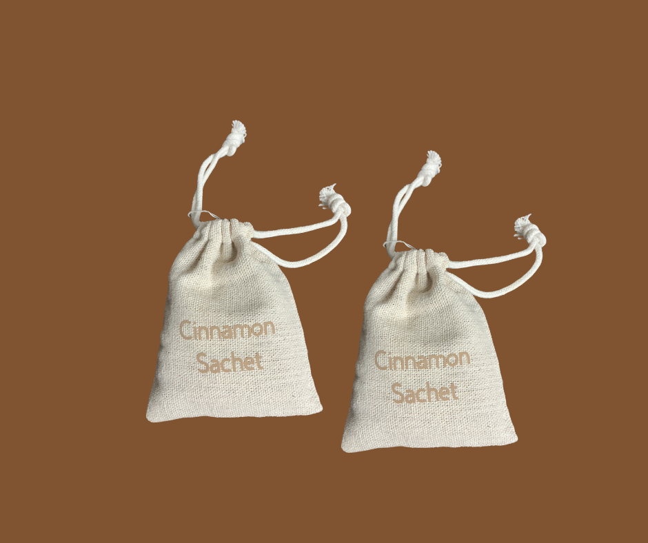 Cinnamon Sachet scented elegance in every pouch.