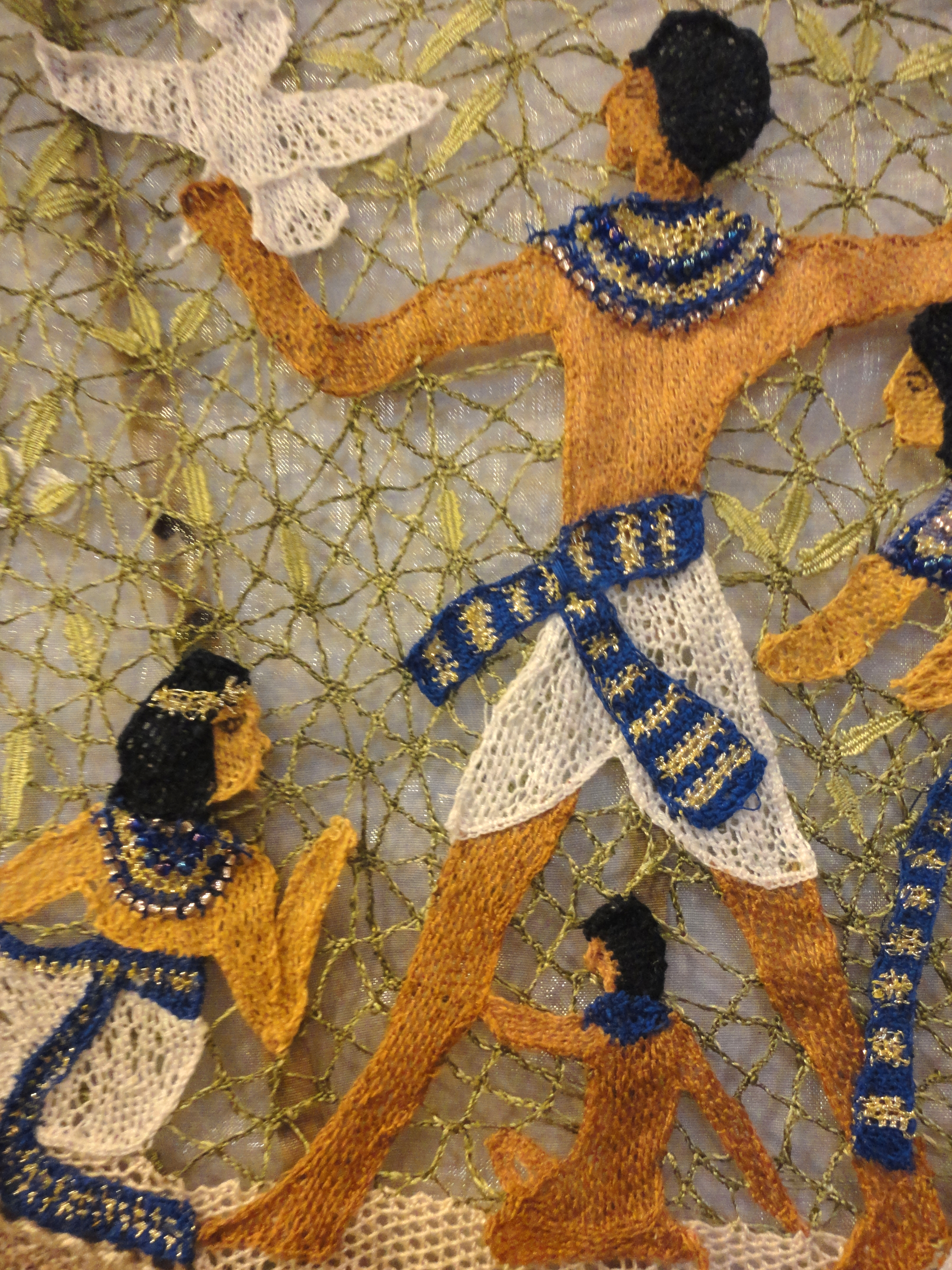 Pharoah and family go hunting, detail