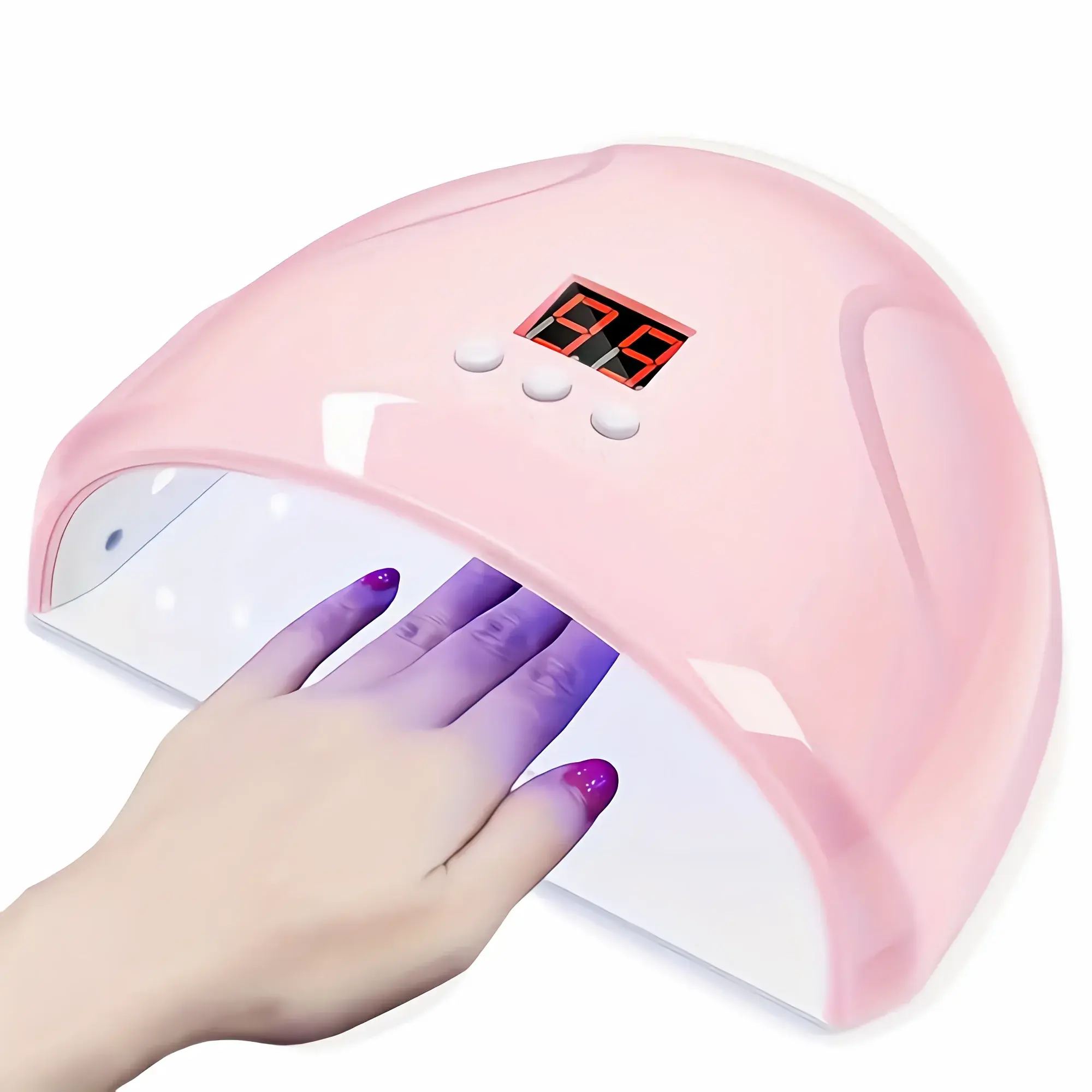 LULAA Portable Nail Lamp Professional Fast Curing Nail Dryer  UV LED Nail Light 