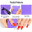Thumbnail: Lint-Free Nail Polish Remover Cotton Wipes UV Gel Tips Remover Cleaner Paper Pad