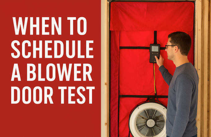 When to Schedule a Blower Door Test for Renovations or Additions