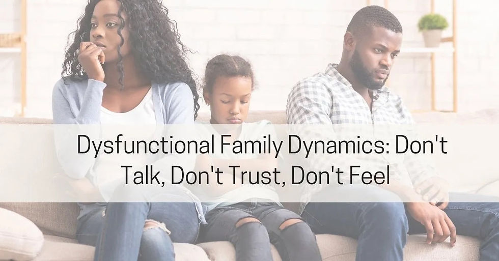dysfunctional family dynamics