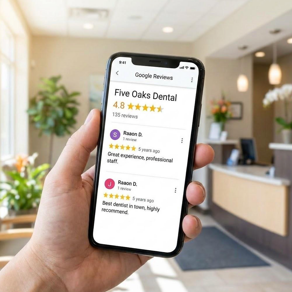 What Our 5-Star Patient Reviews Say About Care at Five Oaks Dental in Livonia