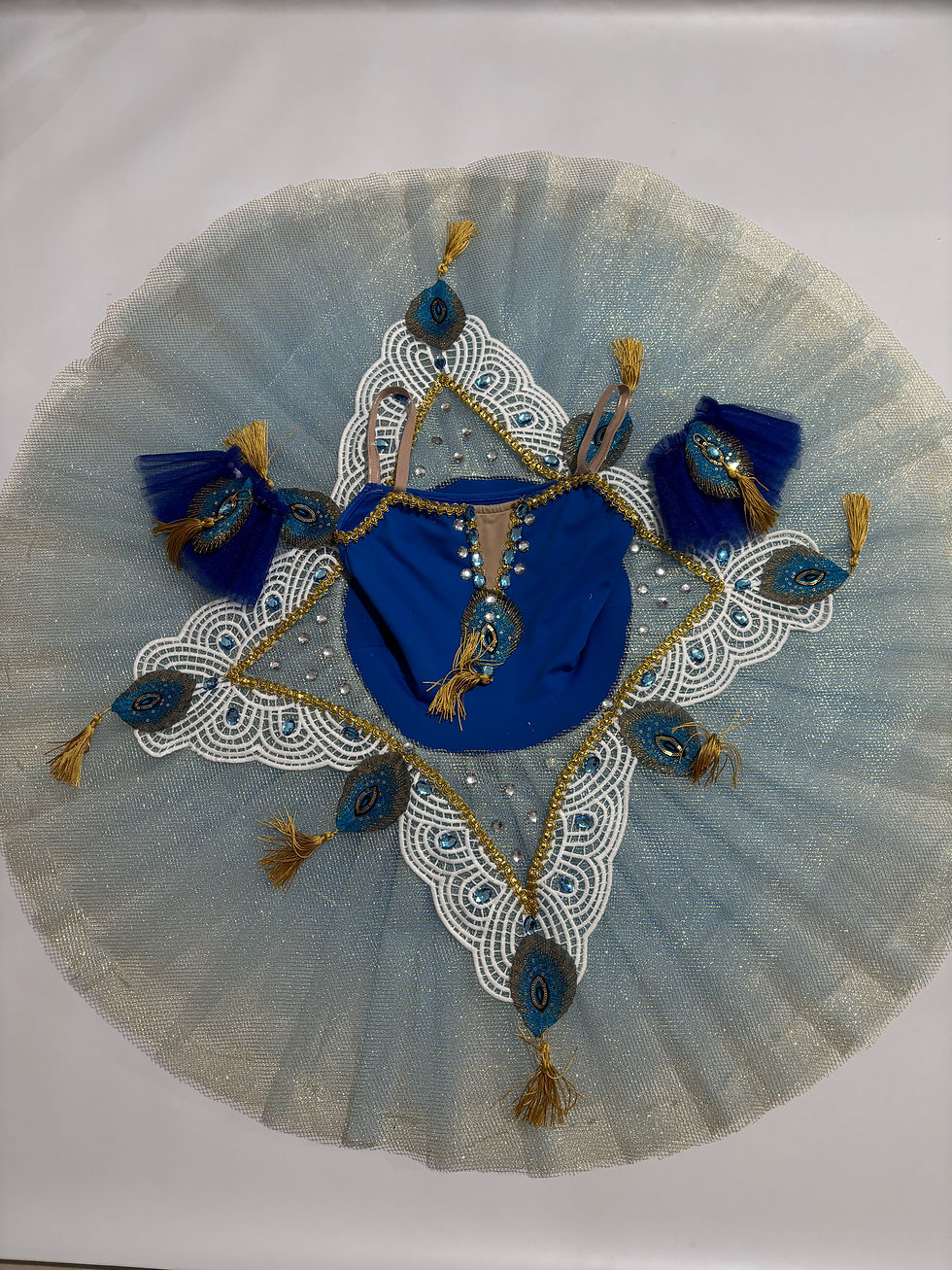 Miniatura: Tutu bandeja azul royal