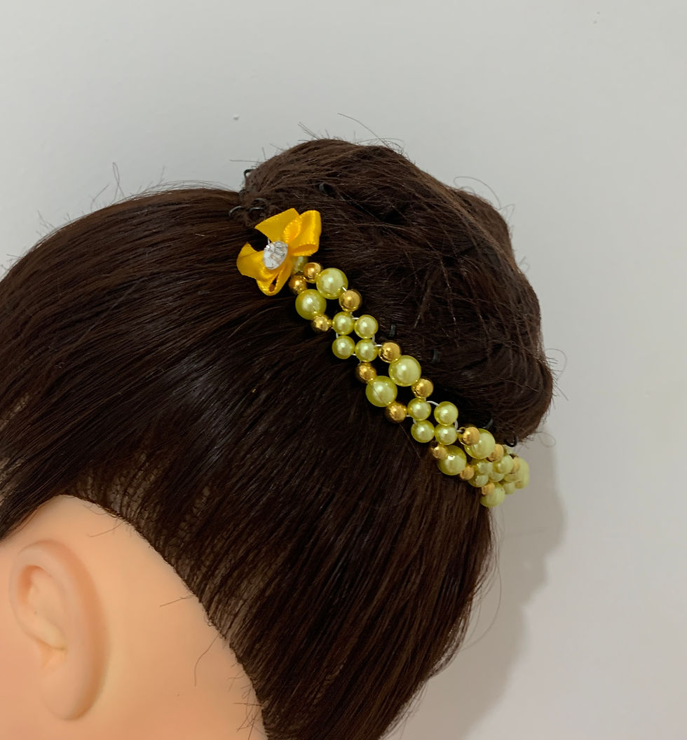 Miniatura: Arranjo Ana Maria - amarelo e dourado