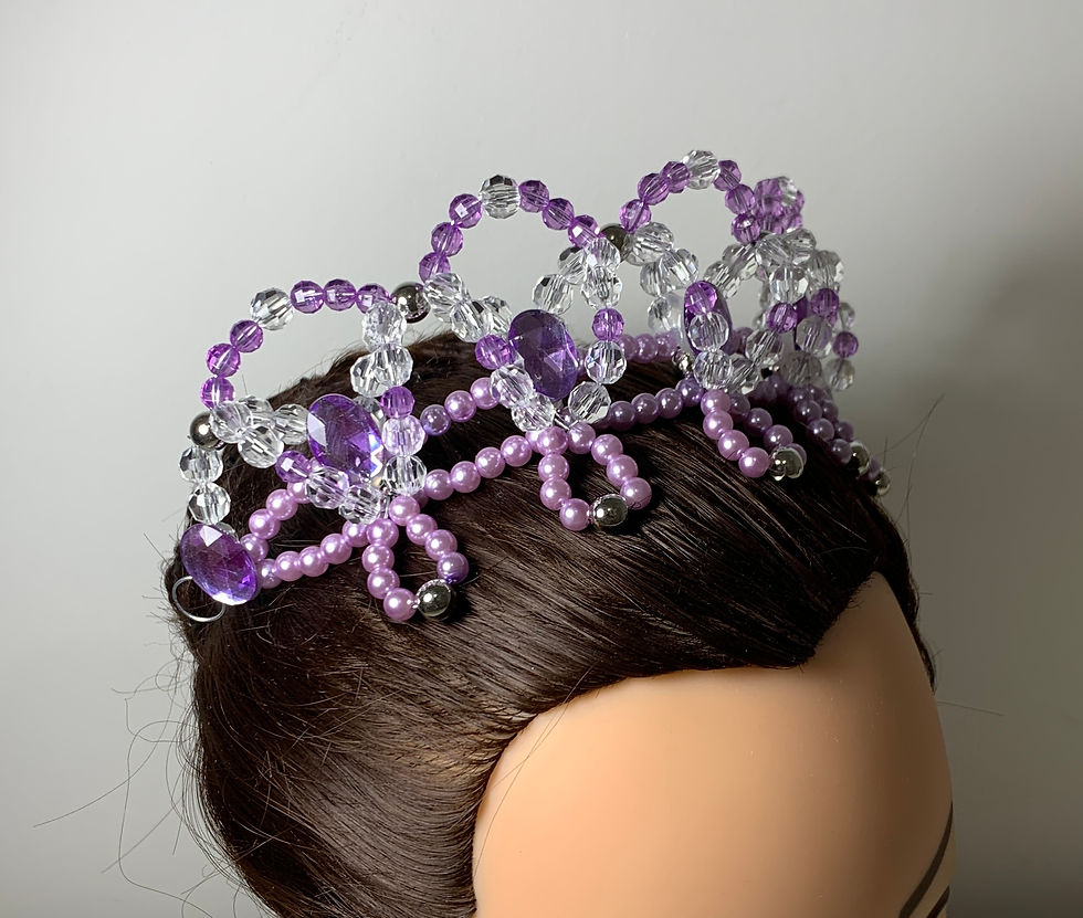Miniatura: Coroa Clara Lilas