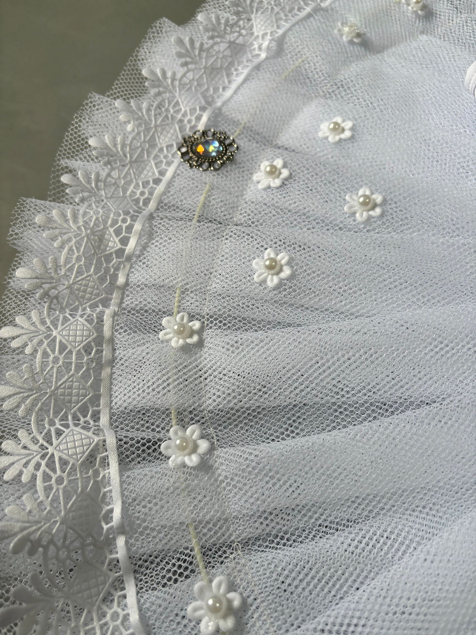 Miniatura: Tutu bandeja infantil branco