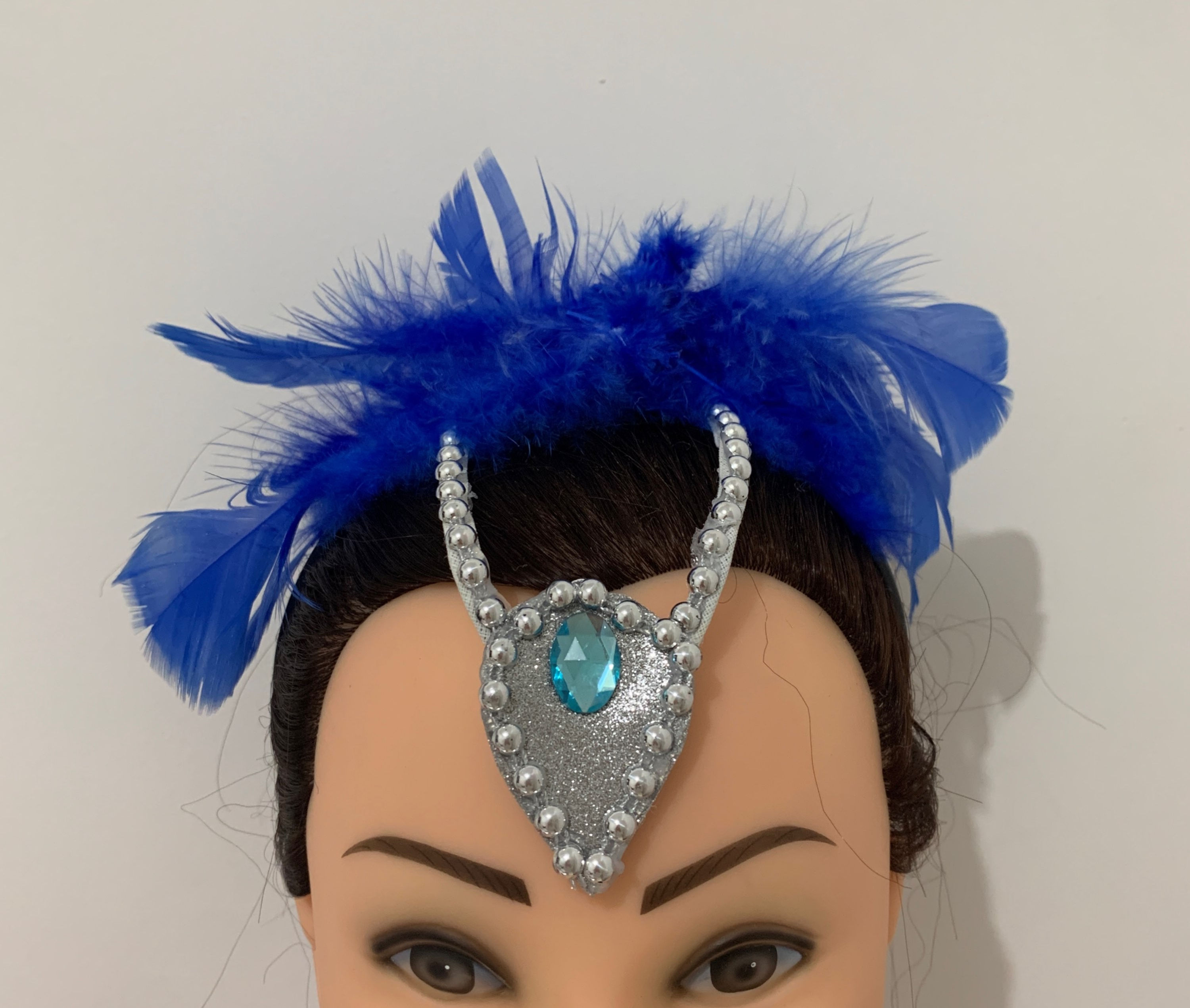 Tiara de Pássaro Azul