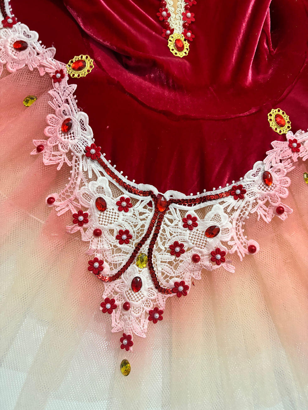 Miniatura: Tutu bandeja vermelho 