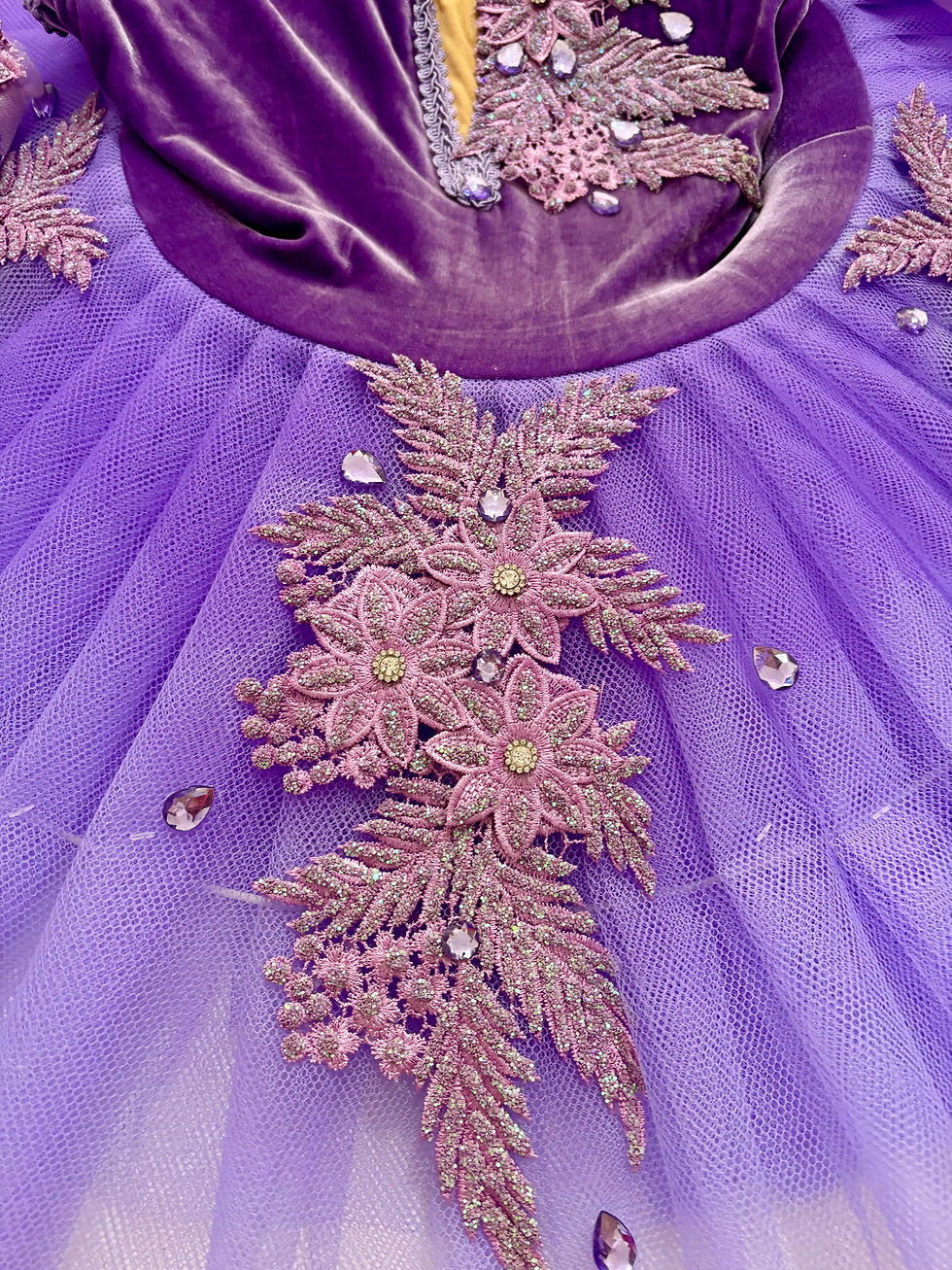 Miniatura: Tutu veludo lilás 