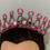 Miniatura: Coroa Luanna pink e prata