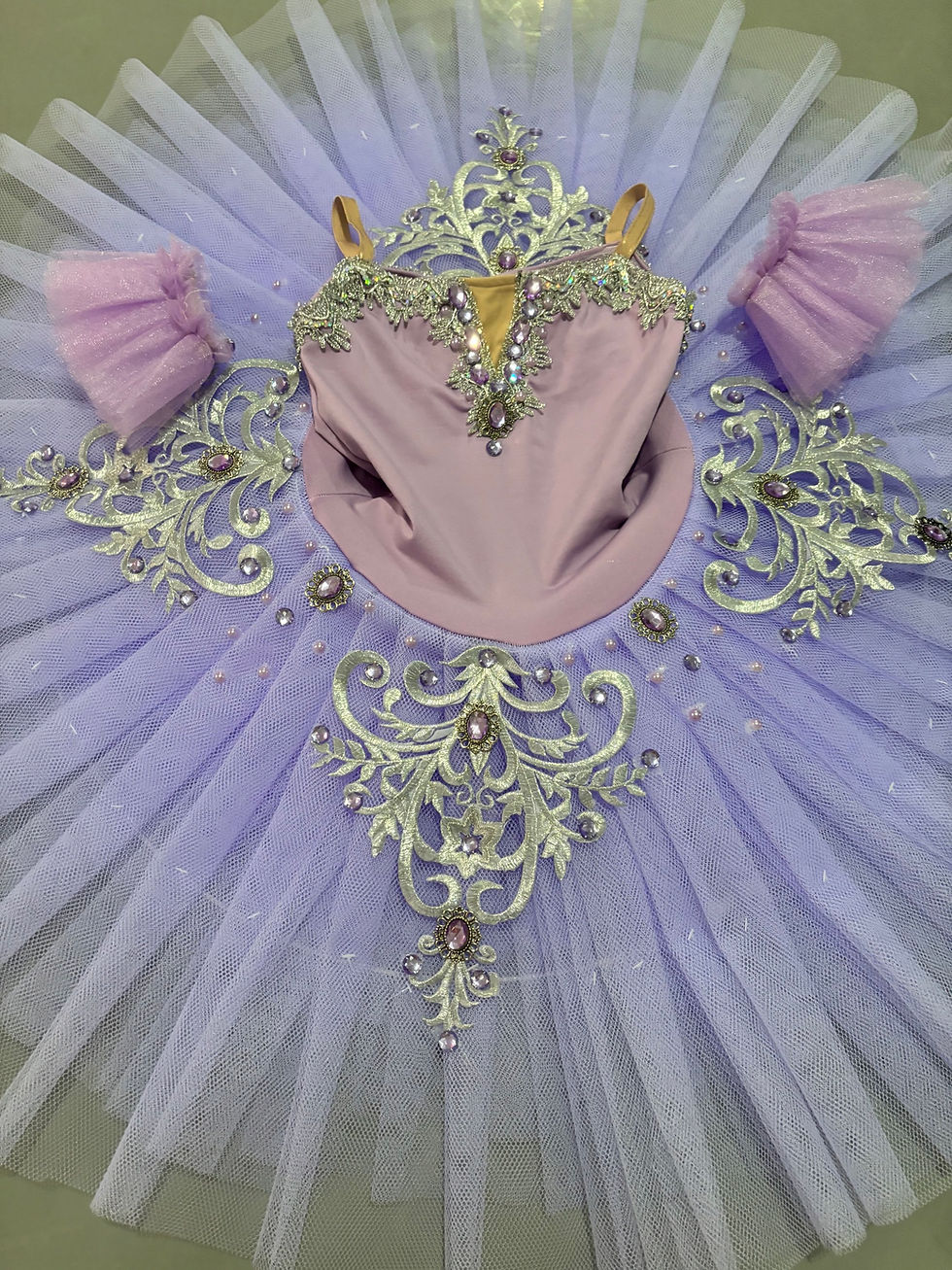 Miniatura: Tutu Lilás e Prata