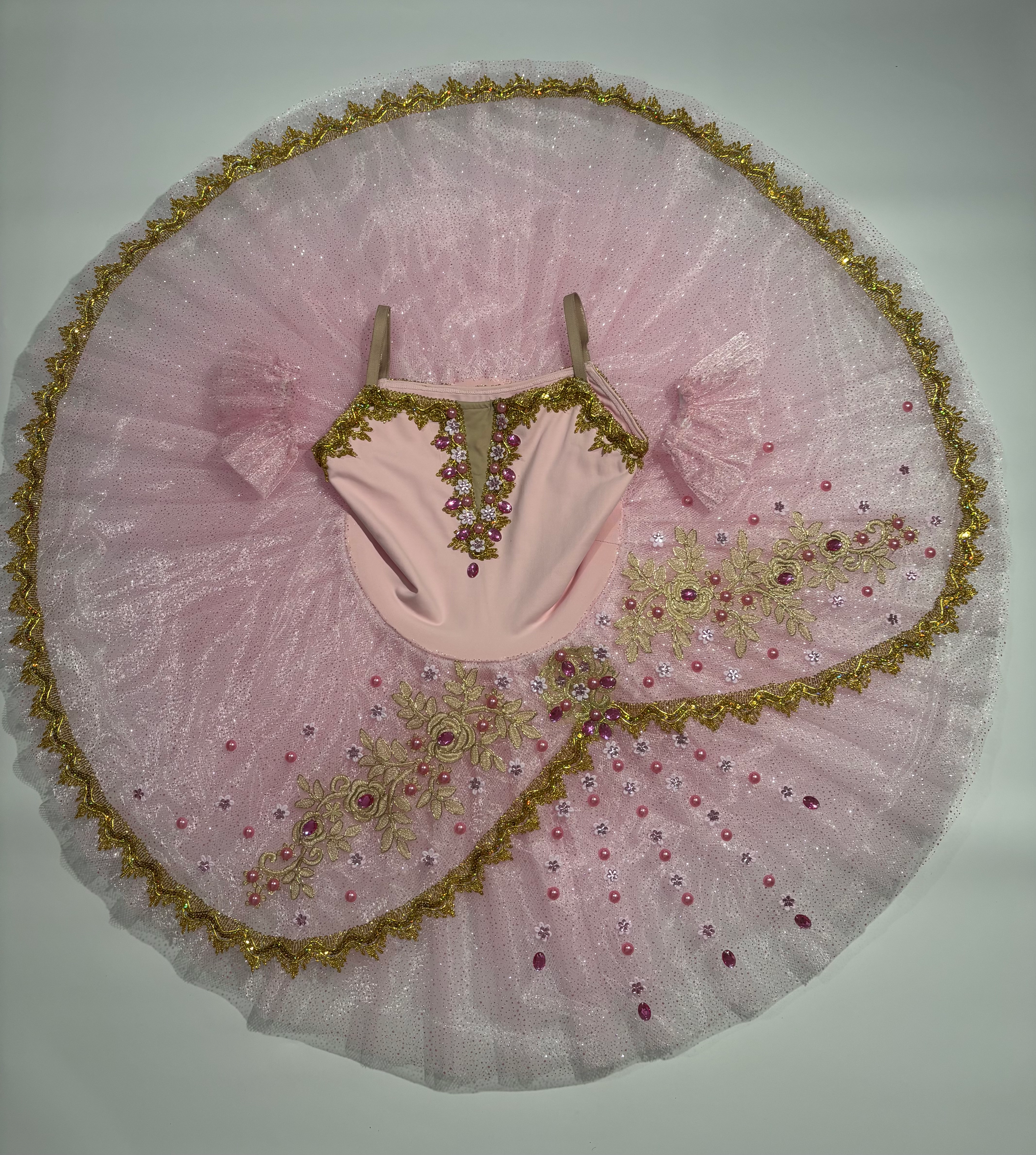 Tutu bandeja rosa
